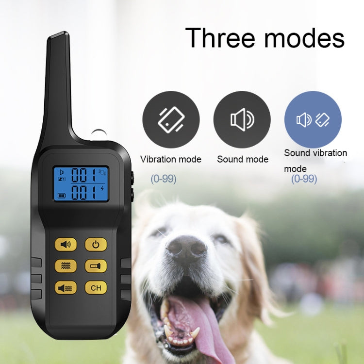 Dog Training Device Automatic Bark Stopper Dog Training Electronic Collar, Style: For-One-Dog(Yellow) - Training Aids by PMC Jewellery | Online Shopping South Africa | PMC Jewellery | Buy Now Pay Later Mobicred