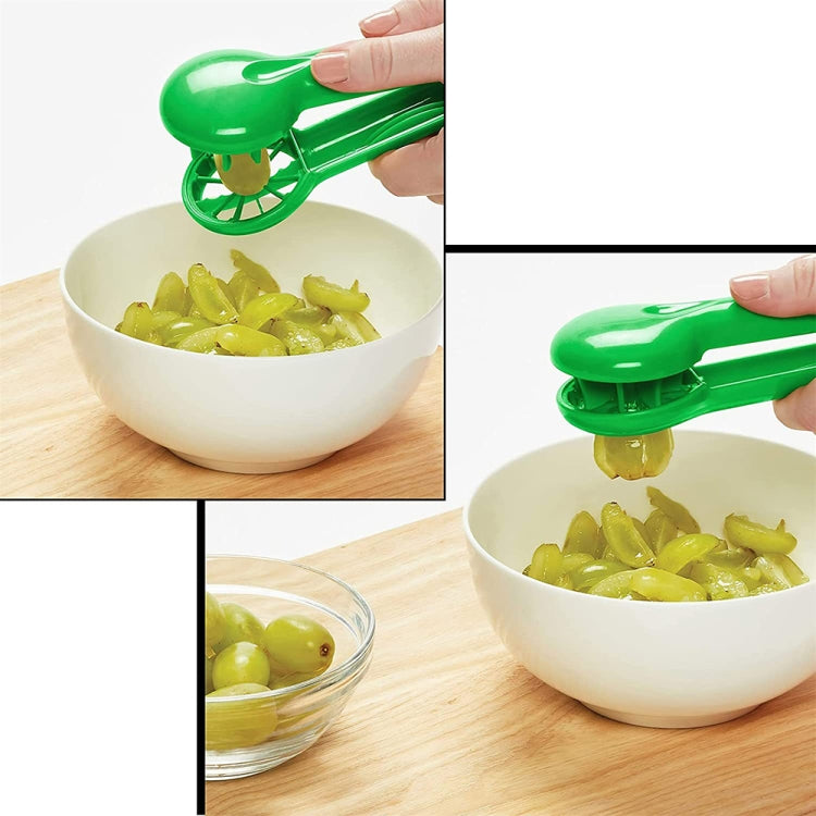 Grape Slicer Convenient Household Blueberry Strawberry Slicer Kitchen Tools(Green) - Cutter & Peeler by PMC TechLife | Online Shopping South Africa | PMC TechLife | Buy Now Pay Later Mobicred