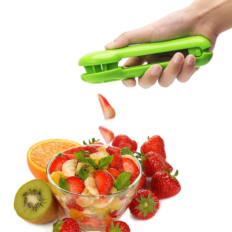 Grape Slicer Convenient Household Blueberry Strawberry Slicer Kitchen Tools(Green) - Cutter & Peeler by PMC TechLife | Online Shopping South Africa | PMC TechLife | Buy Now Pay Later Mobicred