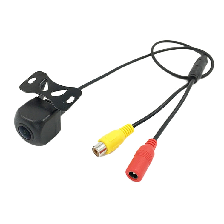 Universal Reversing Camera HD Wide Angle 12V Waterproof Starlight Night Vision Car Camera(Black) - Rear View Cameras by PMC TechLife | Online Shopping South Africa | PMC TechLife | Buy Now Pay Later Mobicred