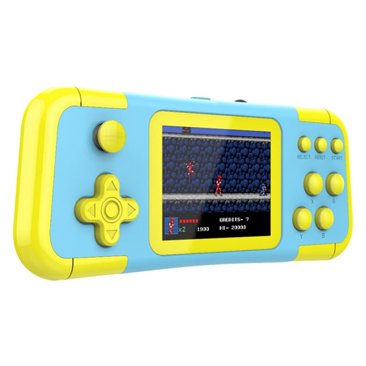 A12 3.0-Inch HD Colorful Screen Retro Handheld Game Console With 666 Built-In Games, Model: Single Yellow Blue - Pocket Console by PMC Jewellery | Online Shopping South Africa | PMC Jewellery | Buy Now Pay Later Mobicred