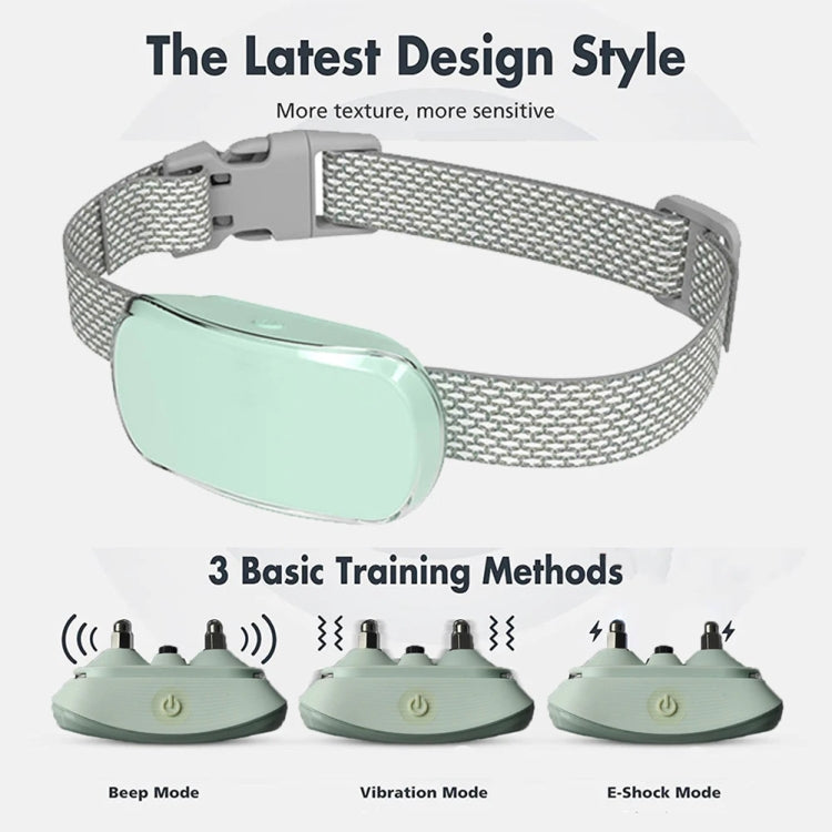 Touch Stop Bark Dog Trainer Anti Barking Pet Supplies(Green) - Training Aids by PMC TechLife | Online Shopping South Africa | PMC TechLife | Buy Now Pay Later Mobicred