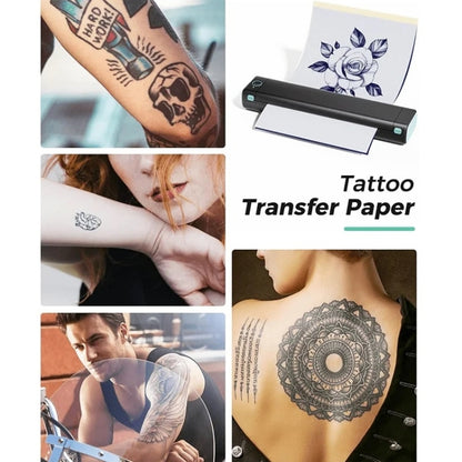 For Phomemo M08F / TP81 100sheets /Pack A4 Tattoo Transfer Paper Compatible For MR.IN Brother Pocket Jet / MT800 - Printer Accessories by PMC Jewellery | Online Shopping South Africa | PMC Jewellery | Buy Now Pay Later Mobicred