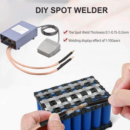 Portable 18650 Battery Spot Welder 5000W High Power Handheld Spot Welding Machine, Style: Automatic Version EU Plug - Others by PMC Jewellery | Online Shopping South Africa | PMC Jewellery