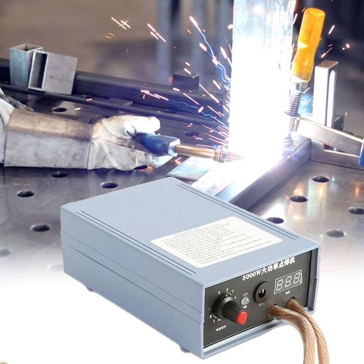 Portable 18650 Battery Spot Welder 5000W High Power Handheld Spot Welding Machine, Style: Automatic Version EU Plug - Others by PMC Jewellery | Online Shopping South Africa | PMC Jewellery