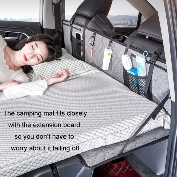 Car Camping Bed Folding Board SUV Rear Row Extension Board For Tesla, Color: Gray Embossed - Seat Accessories by PMC Jewellery | Online Shopping South Africa | PMC Jewellery | Buy Now Pay Later Mobicred