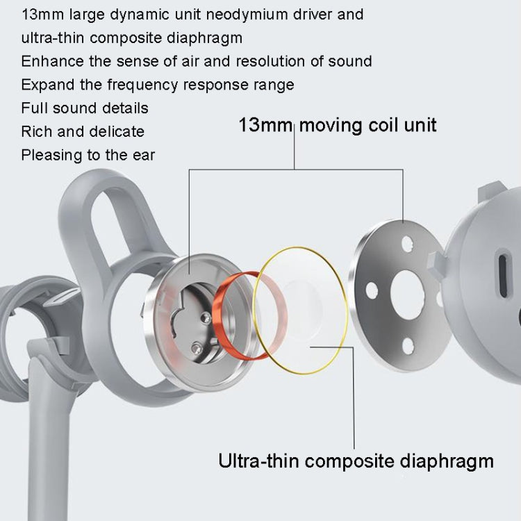 Lenovo ThinkBook UC100 Neckband Dual Wireless Bluetooth Earphone Cell Phone Computer Simultaneous Connection - free shipping - PMC TechLife - Order now!