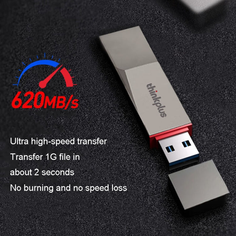 Lenovo Thinkplus TU180 Pro USB3.2 Metal Mobile Flash Drive, Capacity: 1000G - USB Flash Drives by Lenovo | Online Shopping South Africa | PMC Jewellery | Buy Now Pay Later Mobicred