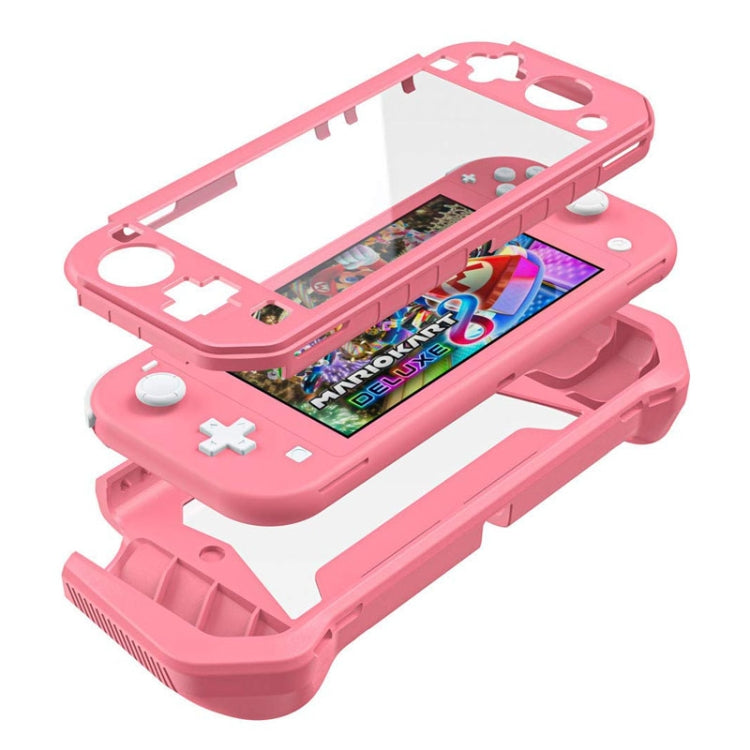For Nintendo Switch Lite Full Cover Protective Shell TPU Console Case(Black) - Cases by PMC TechLife | Online Shopping South Africa | PMC TechLife