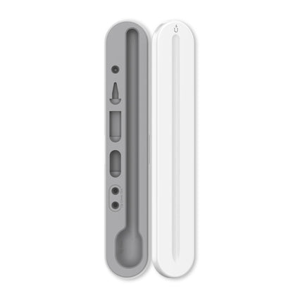 AahStyle PT121 For Apple Pencil 1 / 2 Magnetic Storage Convenient Pen Box(White) - Pencil Accessories by AahStyle | Online Shopping South Africa | PMC Jewellery | Buy Now Pay Later Mobicred