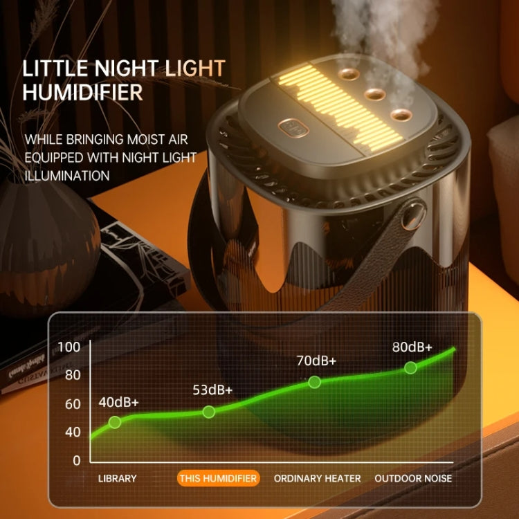 3L Smart Spray Humidifier Three-hole Spray With Night Light, Spec: Rechargeable 3000mAh - free shipping - PMC TechLife - Order now!