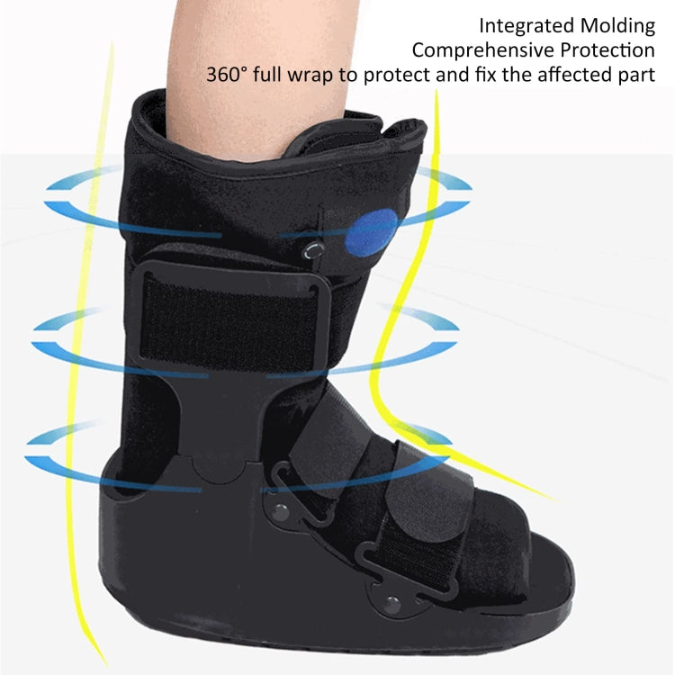 Tall Orthopedic Walking Boot Ankle Fracture Fixation Brace With Gas Bag, Size: XL 45-48 - Corrector by PMC Jewellery | Online Shopping South Africa | PMC Jewellery