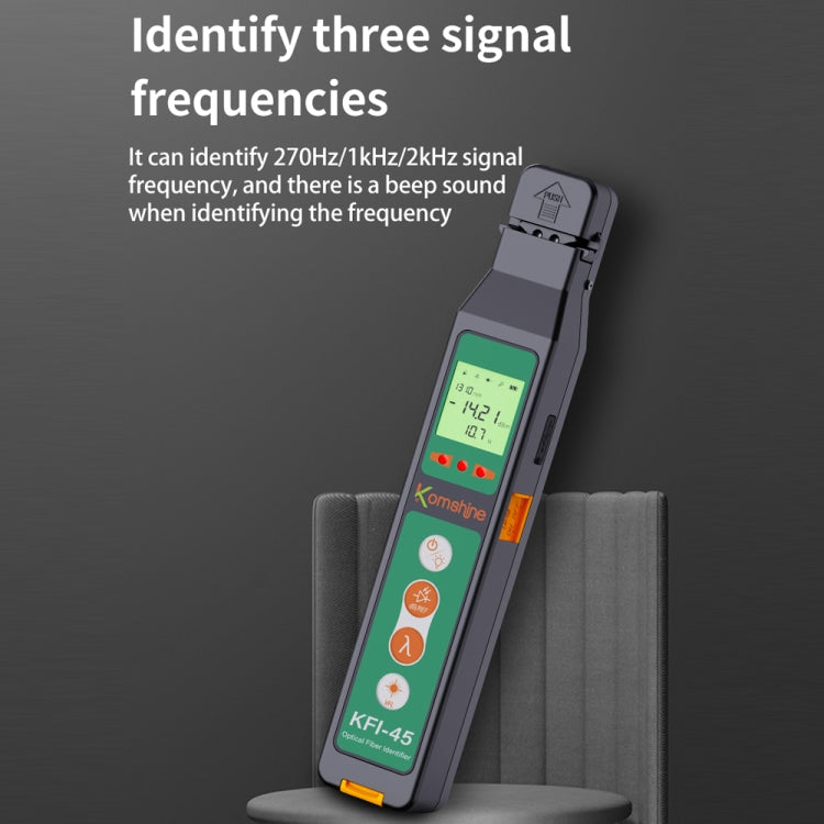 Komshine Optical Fiber Signal Direction Identification Instrument, Model: KFI-45-L - Fiber Optic Test Pen by Komshine | Online Shopping South Africa | PMC Jewellery | Buy Now Pay Later Mobicred