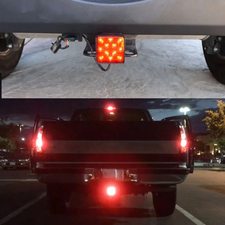 Automotive LED Trailer Lights Universal Rear Brake Lights, Color: Black Shell 15 Light - Warning Lights by PMC Jewellery | Online Shopping South Africa | PMC Jewellery | Buy Now Pay Later Mobicred