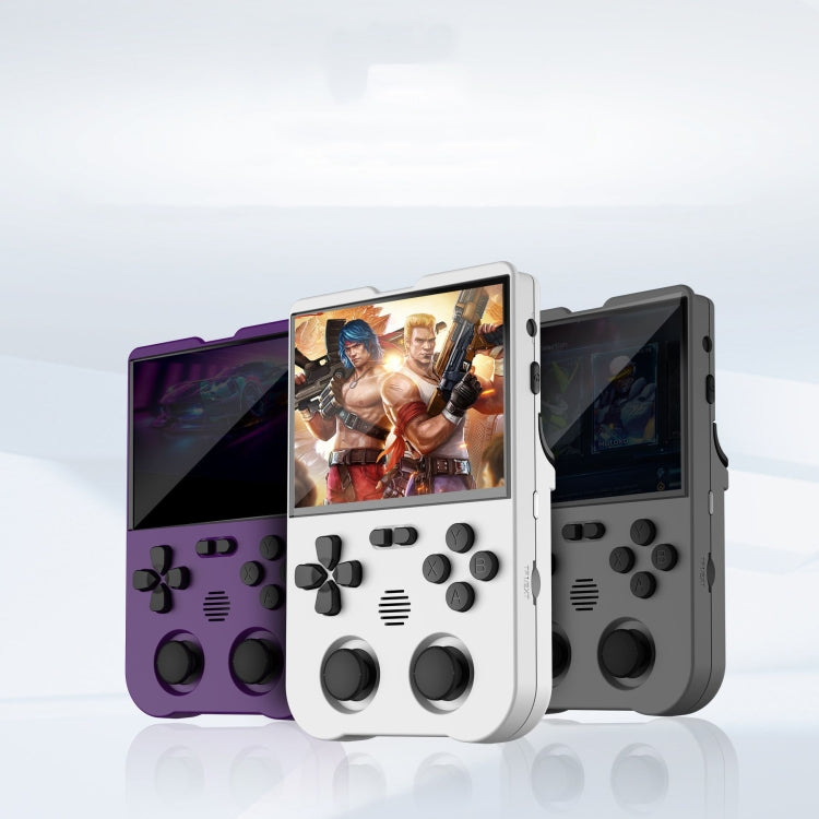 AMPOWN XU10 Handheld Game Console 3.5-Inch IPS Screen Linux System Portable Video Arcade 64G(Purple) - Pocket Console by AMPOWN | Online Shopping South Africa | PMC Jewellery | Buy Now Pay Later Mobicred