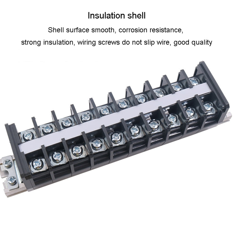 CHINT TD-1525 Terminal Block Rail Type Wiring Block Paralleling Wires Wire Connector - Booster Cable & Clip by CHNT | Online Shopping South Africa | PMC Jewellery | Buy Now Pay Later Mobicred