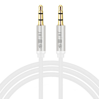 JINGHUA Audio Cable 3.5mm Male To Male AUX Audio Adapter Cable, Size: 2m(3 Knots White) - Video & Audio Cable by JINGHUA | Online Shopping South Africa | PMC Jewellery | Buy Now Pay Later Mobicred