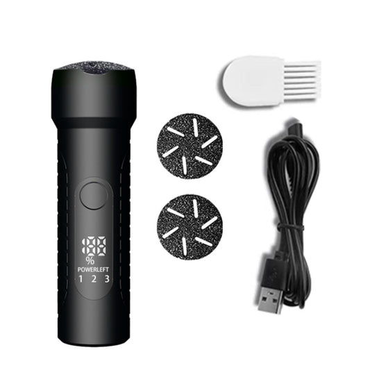 Electric Foot File Pedicure Kit Waterproof Feet Callus Remover, Spec: Matte Black - Grinding Tools & Accessories by PMC Jewellery | Online Shopping South Africa | PMC Jewellery | Buy Now Pay Later Mobicred