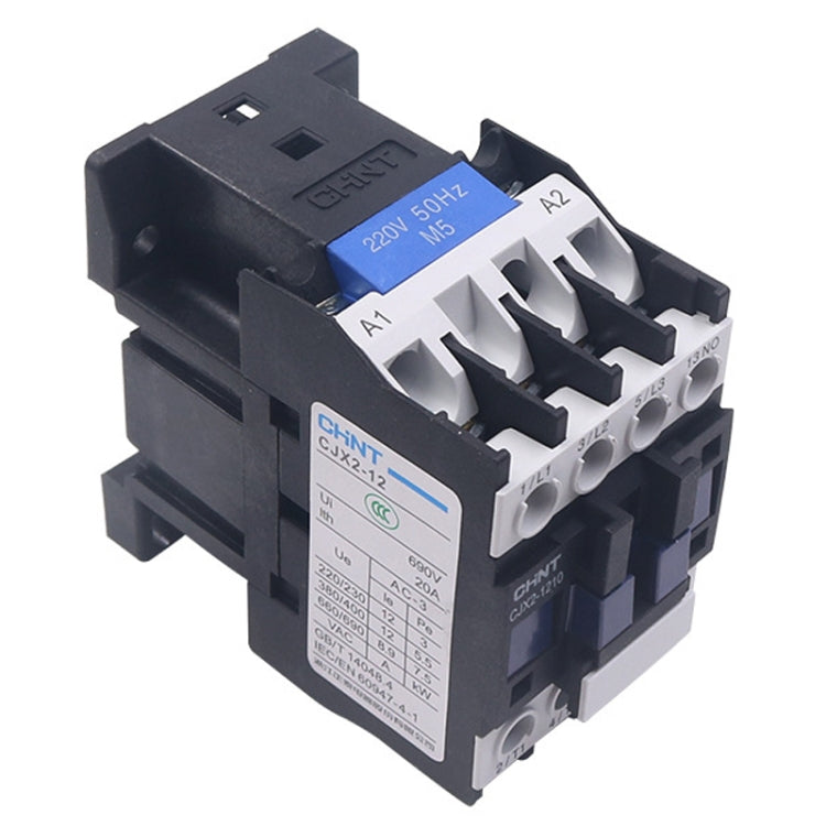 CHNT CJX2-1810 18A 220V Silver Alloy Contacts Multi-Purpose Single-Phase AC Contactor - Relays by CHNT | Online Shopping South Africa | PMC Jewellery | Buy Now Pay Later Mobicred