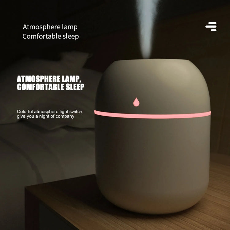 USB Plug-in Car Household Air Purification Water Drop Humidifier Large Capacity Sprayer(White) - free shipping - PMC TechLife - Order now!