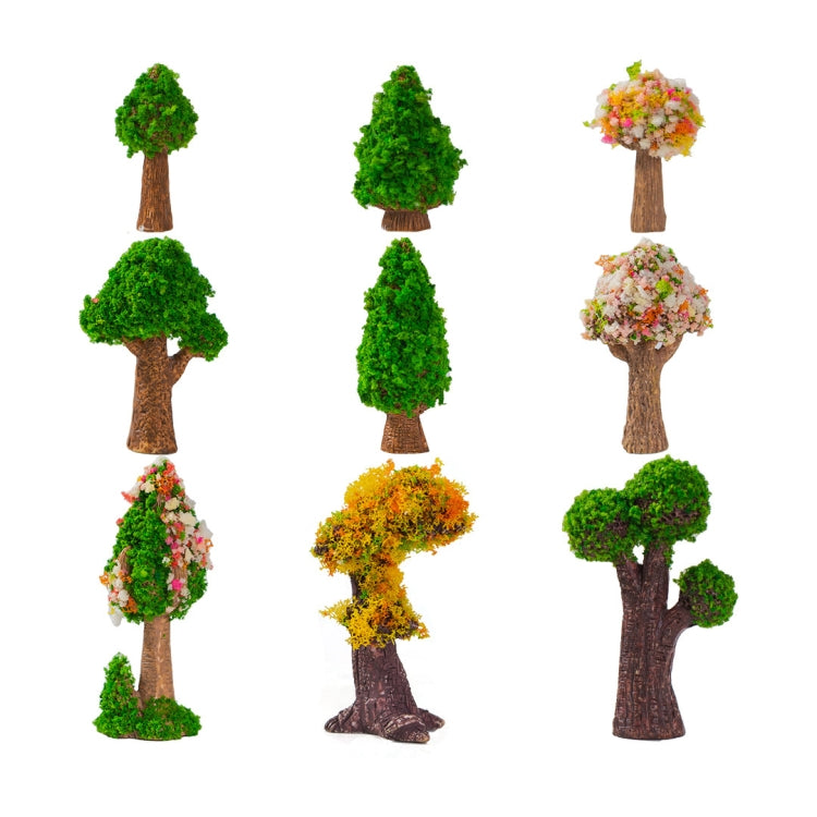 5pcs Micro-Landscape Simulated Green Trees Flowers DIY Gardening Ecological Ornaments, Style: No. 9 Tree Hole - Ornaments by PMC Jewellery | Online Shopping South Africa | PMC Jewellery