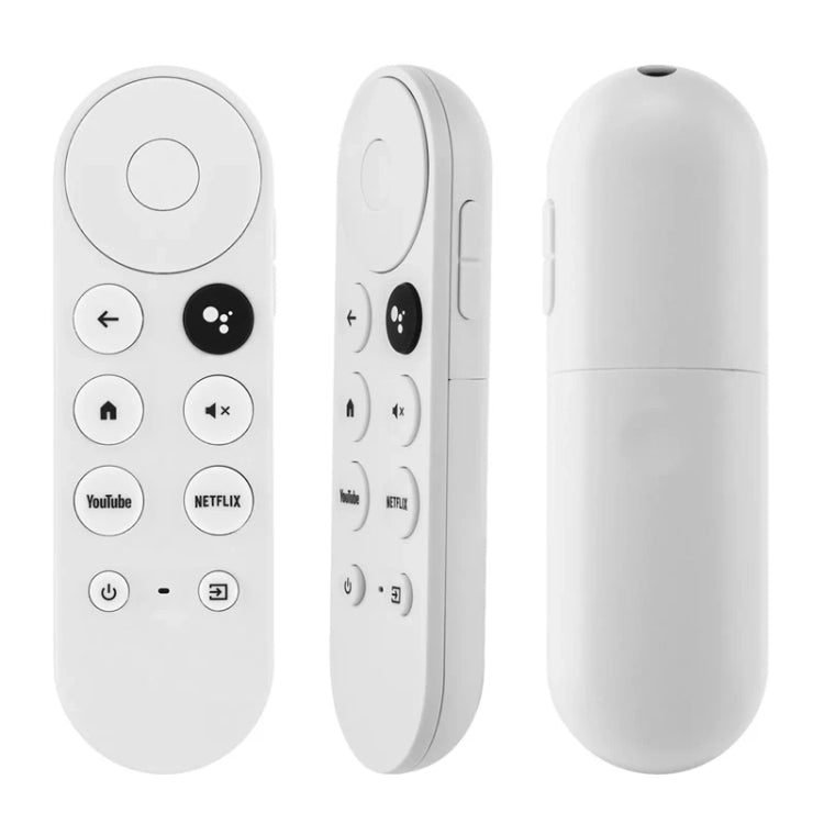 For Google G9N9N Television Set-top Box Bluetooth Voice Remote Control (White) - TV by PMC Jewellery | Online Shopping South Africa | PMC Jewellery