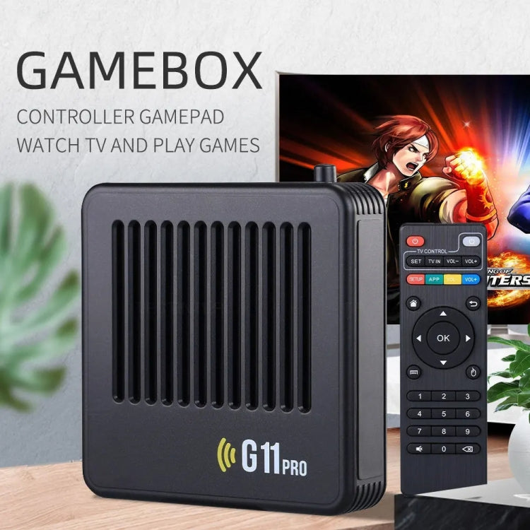 G11 PRO Game Machine TV Box Dual System HDMI HD 4K Retro Arcade, Style: 64G+Charging Handle - Pocket Console by PMC Jewellery | Online Shopping South Africa | PMC Jewellery | Buy Now Pay Later Mobicred