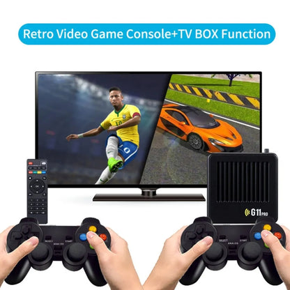 G11 PRO Game Machine TV Box Dual System HDMI HD 4K Retro Arcade, Style: 256G+Charging Handle - Pocket Console by PMC Jewellery | Online Shopping South Africa | PMC Jewellery | Buy Now Pay Later Mobicred