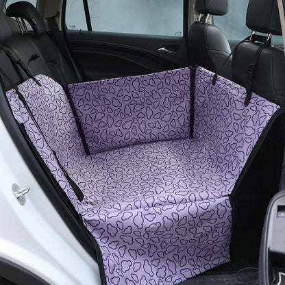 Car Single Seat Waterproof Pet Seat Protective Pad, Color: Purple Cloud - Seat Accessories by PMC Jewellery | Online Shopping South Africa | PMC Jewellery | Buy Now Pay Later Mobicred