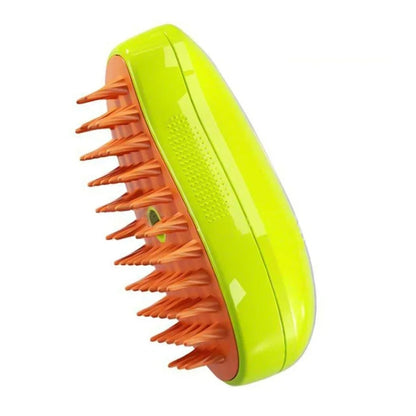 Mango Pet Electrical Spray Massage Comb Hair Removal Cleaning Grooming Brush For Cats And Dogs(Green) - Brushes & Combs by PMC Jewellery | Online Shopping South Africa | PMC Jewellery