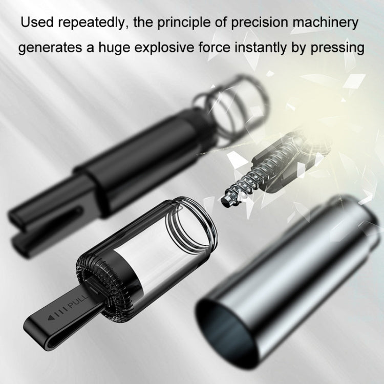 Car Glass Safety Hammer Multifunctional Emergency Escape Tool, Color: Black - Emergency Hammer by PMC TechLife | Online Shopping South Africa | PMC TechLife | Buy Now Pay Later Mobicred