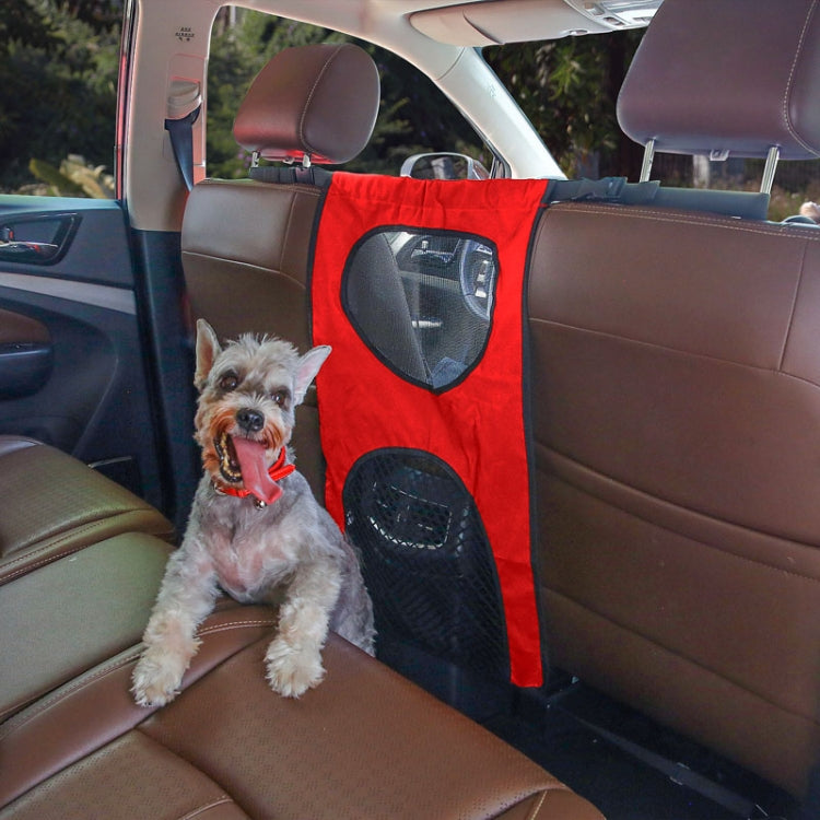 Car Rear Pet And Kids Deterrent Barrier Automobile Seat Storage Bags(Black) - Stowing Tidying by PMC Jewellery | Online Shopping South Africa | PMC Jewellery | Buy Now Pay Later Mobicred