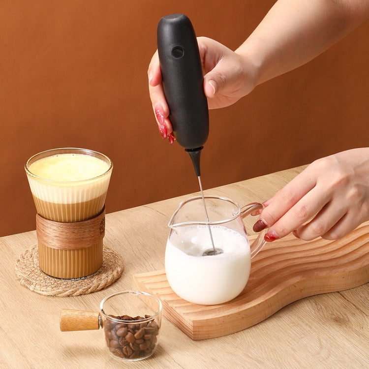 Cordless Handheld Milk And Coffee Frother Household Small Baking Mixing Tool(White) - free shipping - PMC TechLife - Order now!