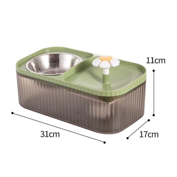 Feed Water Machine Automatic Feeder Cat Dog Drink Water Heater Pet Smart Feeding Bowl(White) - Drinking Fountain by PMC Jewellery | Online Shopping South Africa | PMC Jewellery
