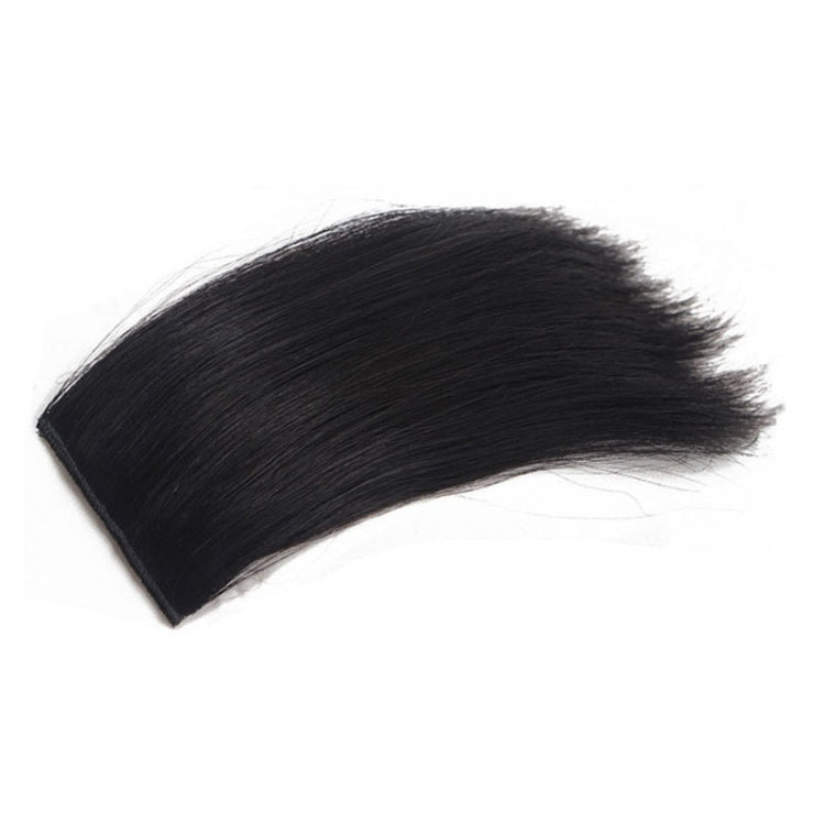 Invisible Pad Hair Roots Both Sides Puffy Wig Piece Faux Hair Extension Pad Hair Piece, Color: 20cm Natural Black - Wigs by PMC Jewellery | Online Shopping South Africa | PMC Jewellery