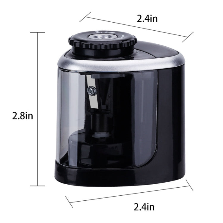 TENWIN Electrical Pencil Sharpener Student Stationery Semi-Automatic Sharpeners Battery Model(Pink) - free shipping - PMc TechLife - Order now!