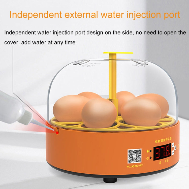6-Eggs Small Household Experimental Children Smart Chicken Incubators, Spec: Dual-electric Automatic UK Plug - Incubators by PMC TechLife | Online Shopping South Africa | PMC TechLife