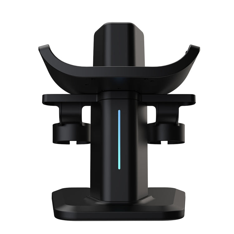 For Meta Quest 3 / 2 / Pro Charging Storage Stand With RGB Lights(Black) - VR Accessories by PMC Jewellery | Online Shopping South Africa | PMC Jewellery