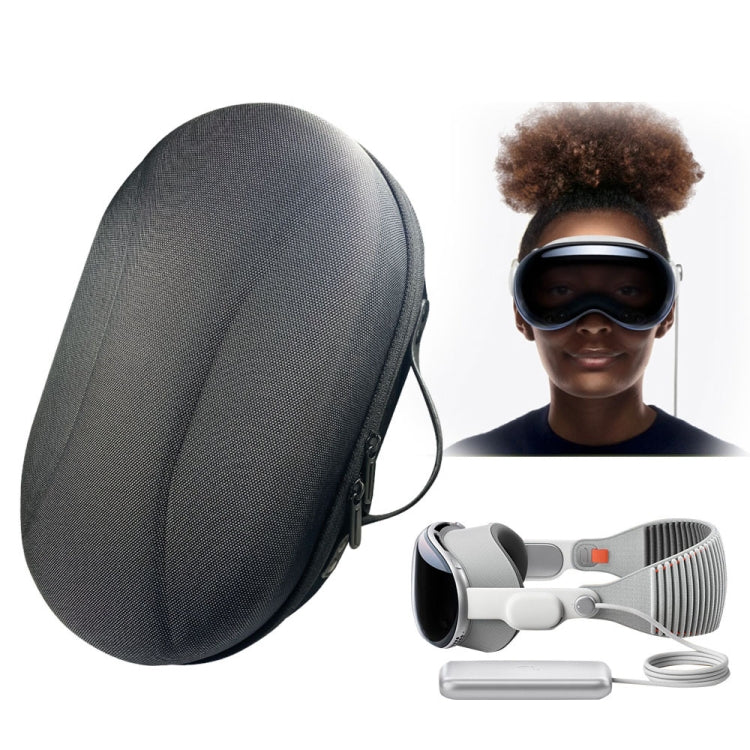 For Apple VR Vision Pro Oxford Cloth Storage Bag VR Glasses Anti-Scrape Portable Bag - VR Accessories by PMC TechLife | Online Shopping South Africa | PMC TechLife | Buy Now Pay Later Mobicred