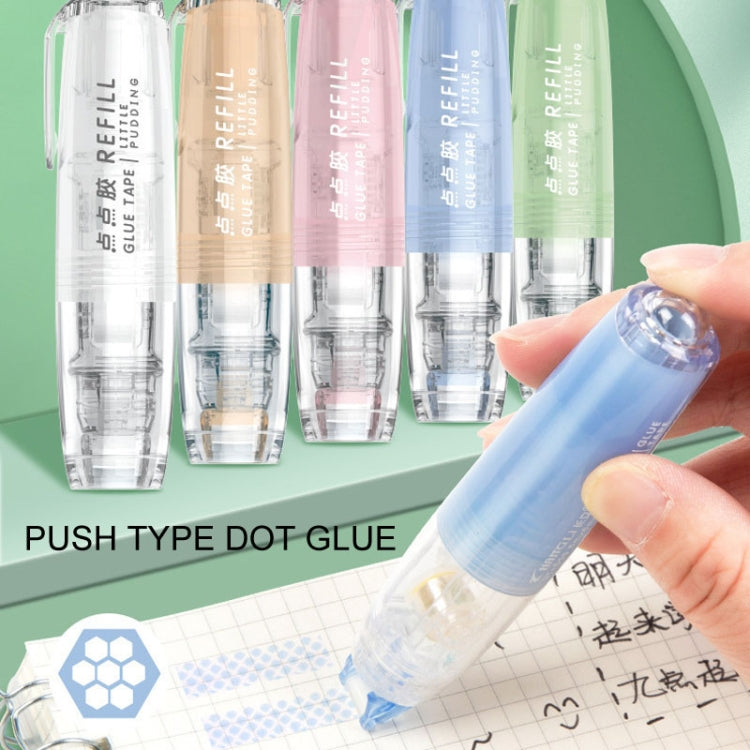 Push-Dry Quick Glue Stick Correction Tape Double Sided Adhesive For Handmade Handbook(Blue) - Tape & Solid glue by PMc TechLife | Online Shopping South Africa | PMc TechLife | Buy Now Pay Later Mobicred
