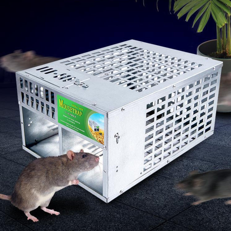 Double Door Large Home Indoor Automatic Mouse Trap Cage Catch Mouse Trap - Traps by PMC TechLife | Online Shopping South Africa | PMC TechLife | Buy Now Pay Later Mobicred
