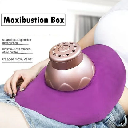 Portable Moxibustion Box Waist Abdomen Moxibustion Equipment(Pink) - Cupping & Moxibustion by PMC Jewellery | Online Shopping South Africa | PMC Jewellery | Buy Now Pay Later Mobicred