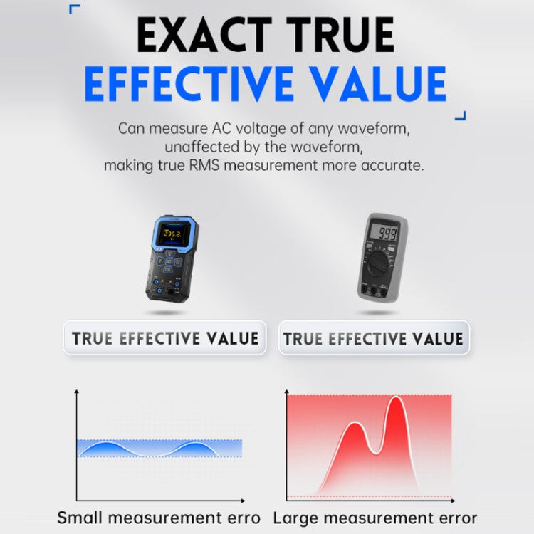 FNIRSI Fully Automatic Digital Display High Precision Intelligent Multimeter(DMT-99) - free shipping - PMC TechLife - Order now!