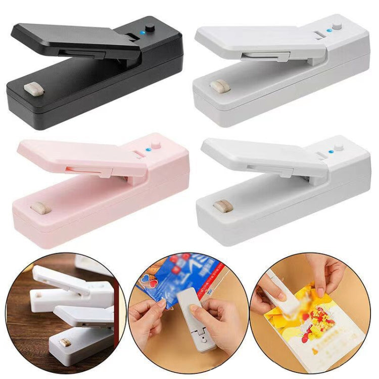 USB Charging Mini Magnetic Sealing Machine Portable Sealing Clip Food Moisture-proof Sealer(White) - Preservation Supplies by PMC Jewellery | Online Shopping South Africa | PMC Jewellery | Buy Now Pay Later Mobicred