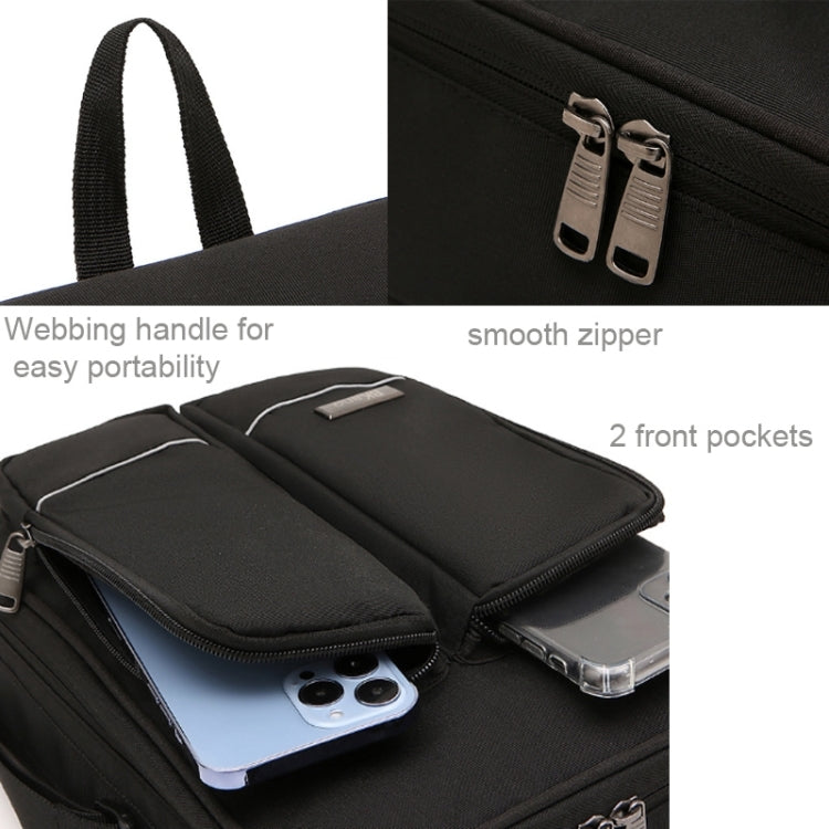 For DJI Mini 4 Pro BKANO Storage Bag Shoulder Bag Messenger Bag Suitcase(Black) - Carry Cases & Bags by BKANO | Online Shopping South Africa | PMC TechLife | Buy Now Pay Later Mobicred