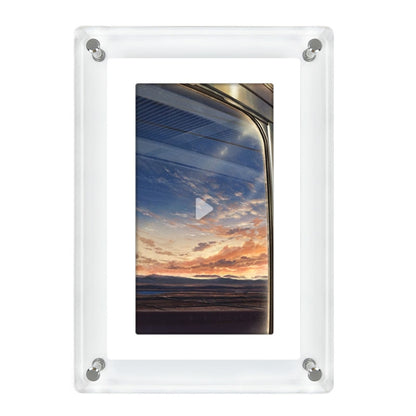 7 Inch Acrylic HD Digital Photo Frame Desktop Smart Motion Video Player Ornament(US Plug) - 1.5-7.0 inch by PMC Jewellery | Online Shopping South Africa | PMC Jewellery | Buy Now Pay Later Mobicred