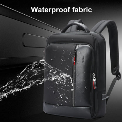 Bopai 751-006641A Large Capacity Anti-theft Waterproof Laptop Business Backpack(Black) - Backpack by Bopai | Online Shopping South Africa | PMC Jewellery | Buy Now Pay Later Mobicred