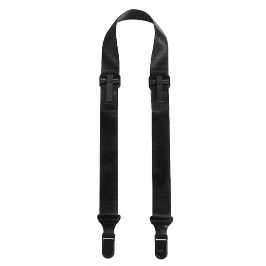 Quick Release Mirrorless Camera Crossbody Strap SLR Camera Decompression Halter Strap(Black+Black) - Camera Strap by PMC Jewellery | Online Shopping South Africa | PMC Jewellery | Buy Now Pay Later Mobicred