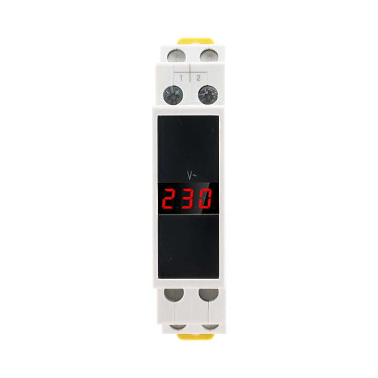 SINOTIMER SDM011 Modular Din Rail Type AC Single-Phase Digital Voltmeter Electronic Instrumentation - Current & Voltage Tester by SINOTIMER | Online Shopping South Africa | PMC Jewellery | Buy Now Pay Later Mobicred