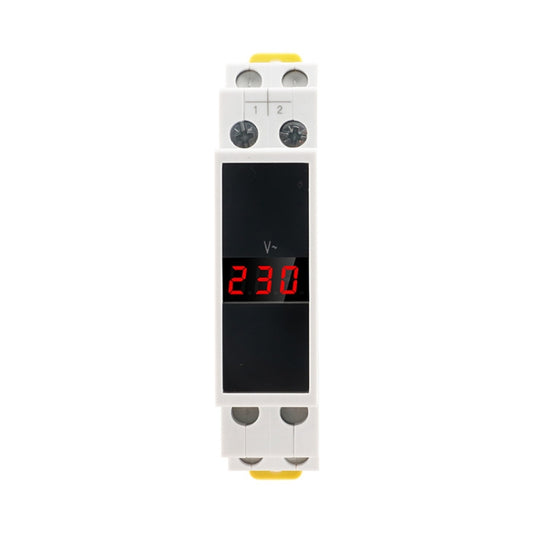 SINOTIMER SDM011 Modular Din Rail Type AC Single-Phase Digital Voltmeter Electronic Instrumentation - Current & Voltage Tester by SINOTIMER | Online Shopping South Africa | PMC Jewellery | Buy Now Pay Later Mobicred